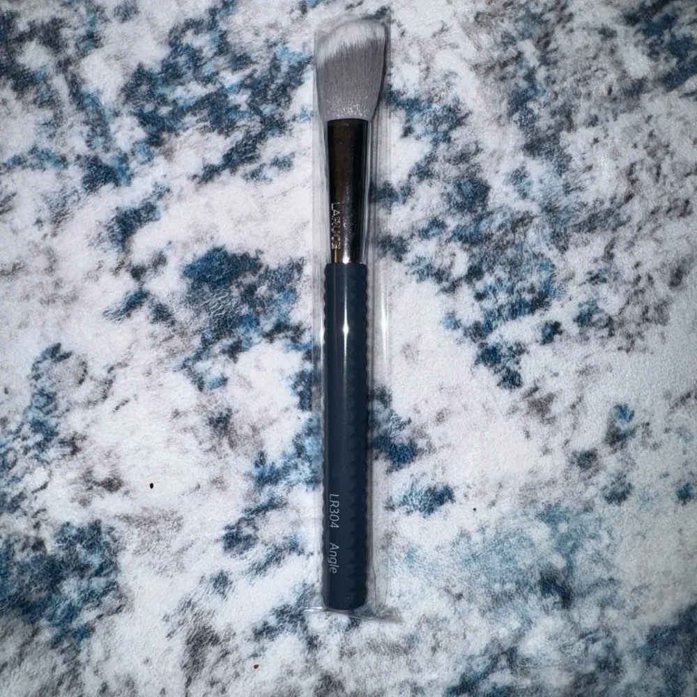 LARUCE Gray and Blue Makeup Brush Set